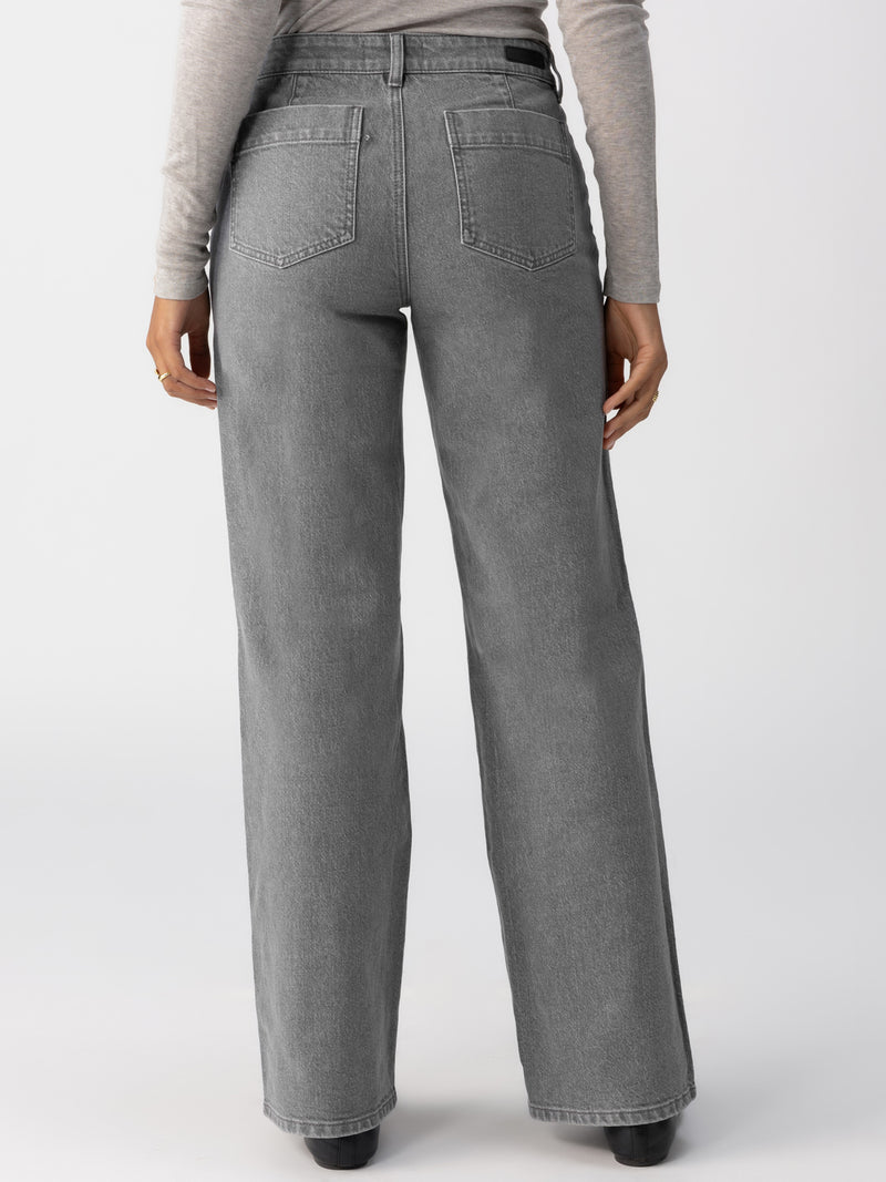 Marine Full Length Standard Rise Jeans Asphalt alt 1