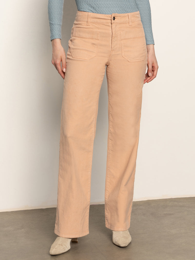 Corduroy Marine Pant Dusty Rose alt 1