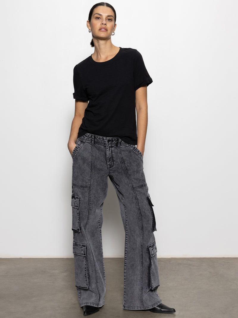 Speed Standard Rise Denim Cargo Pant Odyssey alt 1