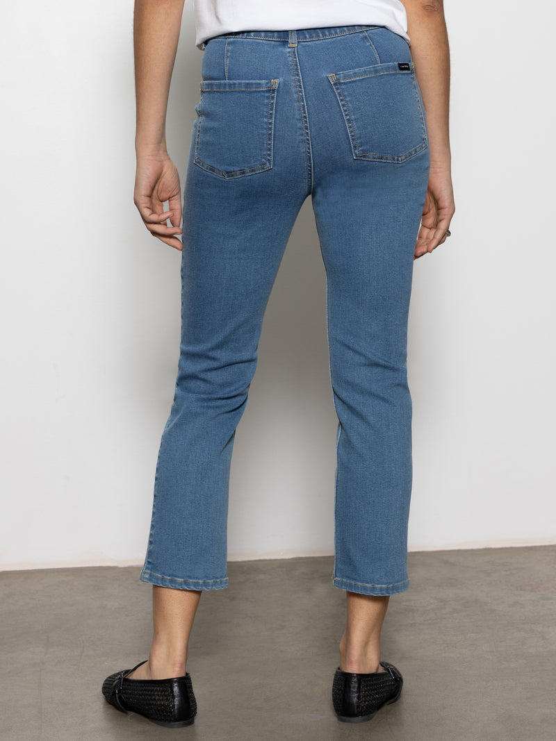 Sculpted Hayden Standard Rise Straight Crop Pants Best In Show alt 1