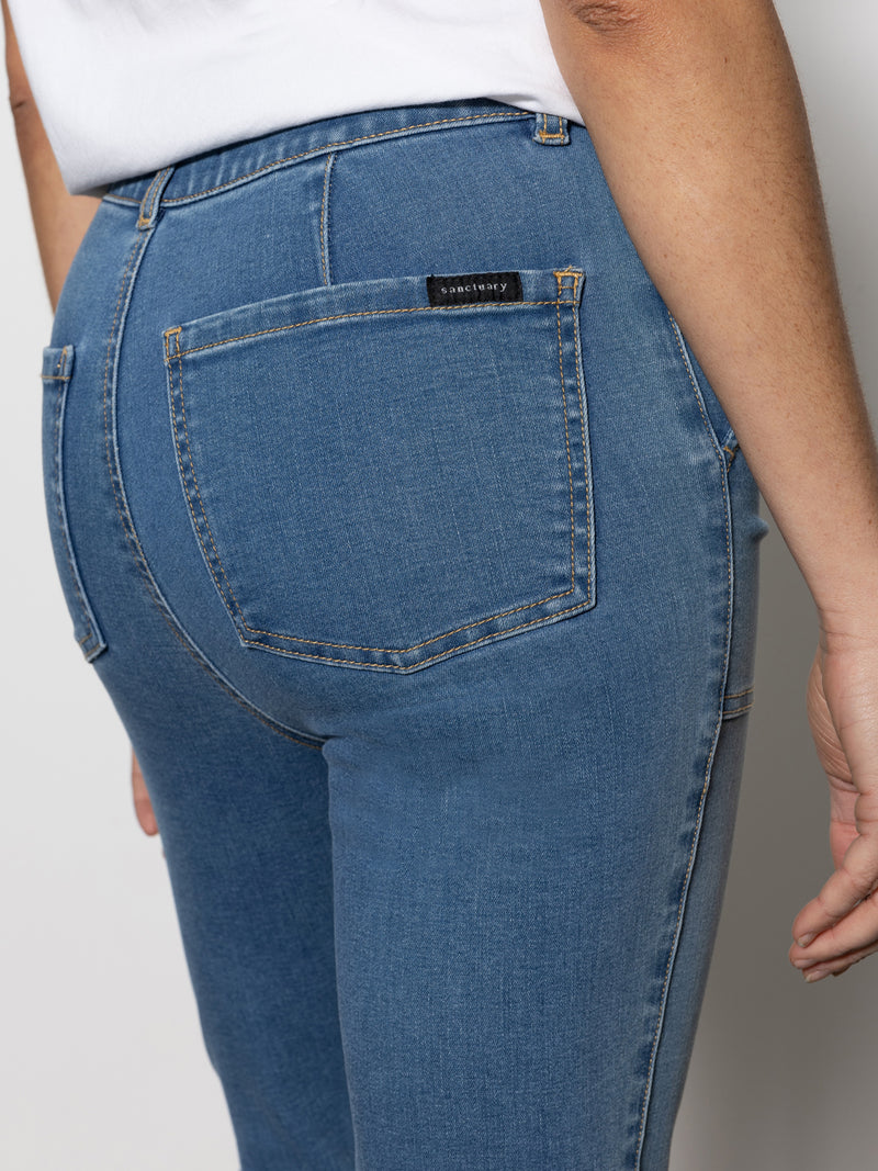 Sculpted Hayden Standard Rise Straight Crop Pants Best In Show alt 3