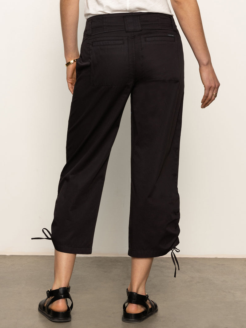 Utility High Rise Capri Pant Black alt 1