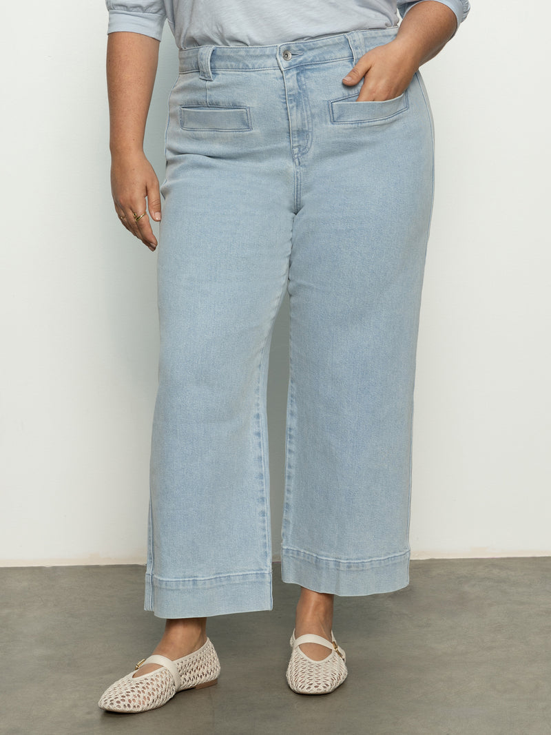 Voyage Standard High Rise Crop Jeans Winner's Circle Extended Sizing