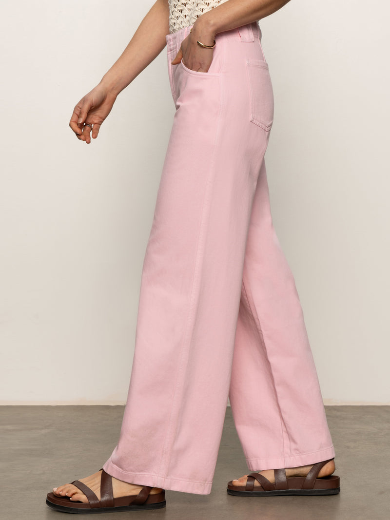 Arden Wide Leg Jeans Washed Cherry Blossom alt 3