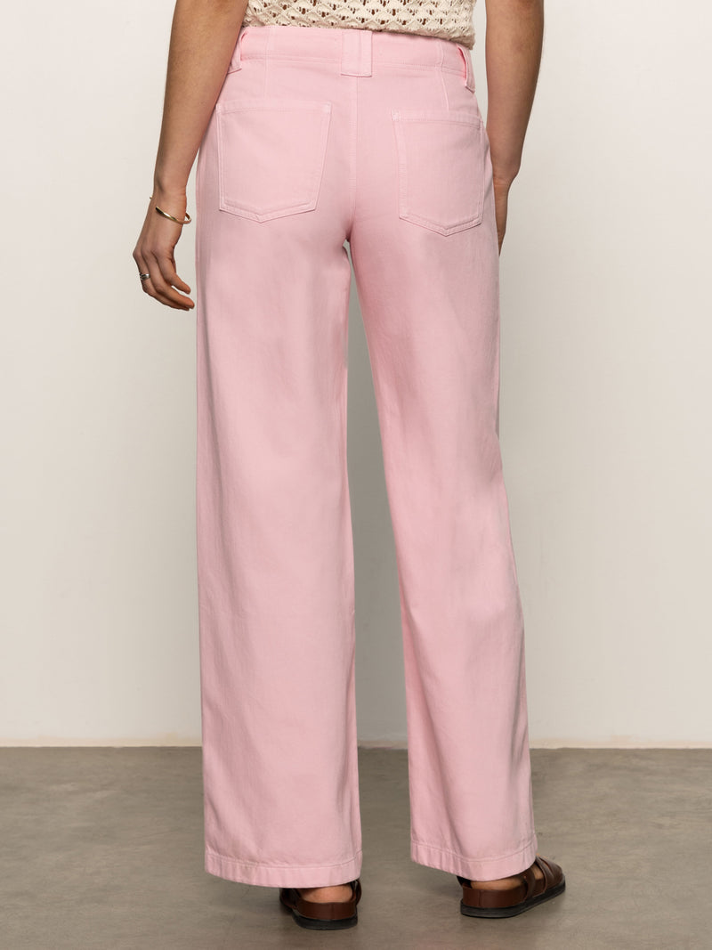 Arden Wide Leg Jeans Washed Cherry Blossom alt 2