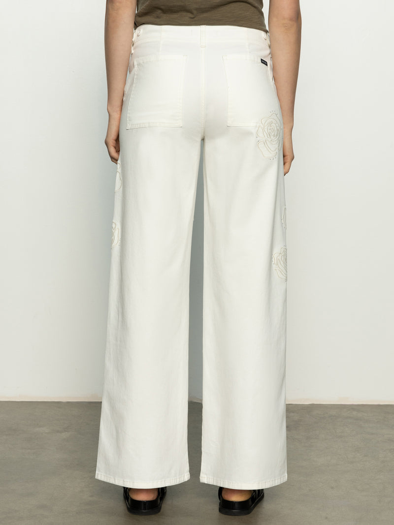 Rosette Army High Rise Pant Powdered Sugar alt 5