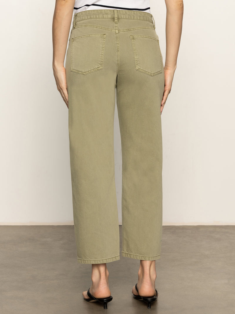 District Column Standard Rise Ankle Jeans Bamboo alt 2