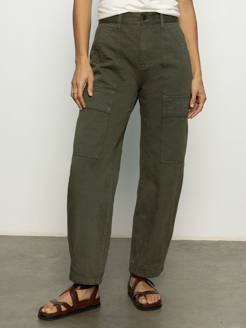 Boyfriend Utility Pant Kalamata alt 4