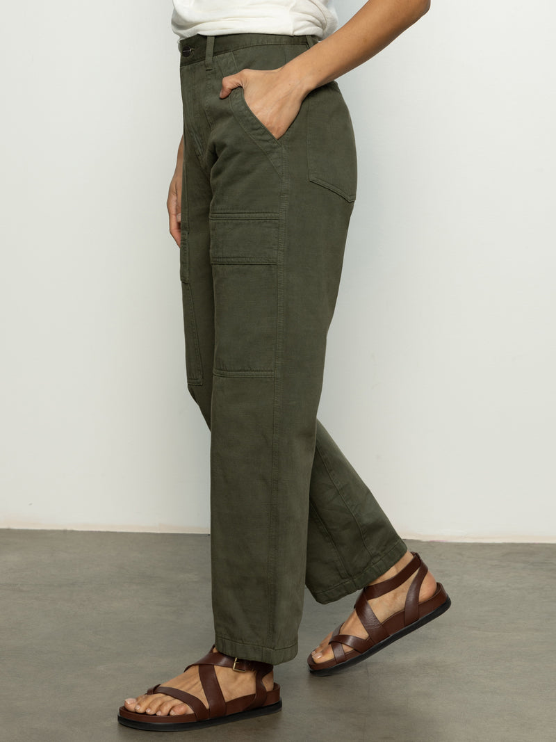 Boyfriend Utility Pant Kalamata alt 2