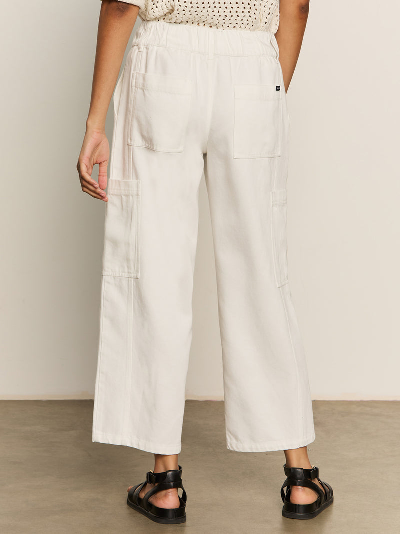 Area Standard Rise Pant Bleached White alt 1