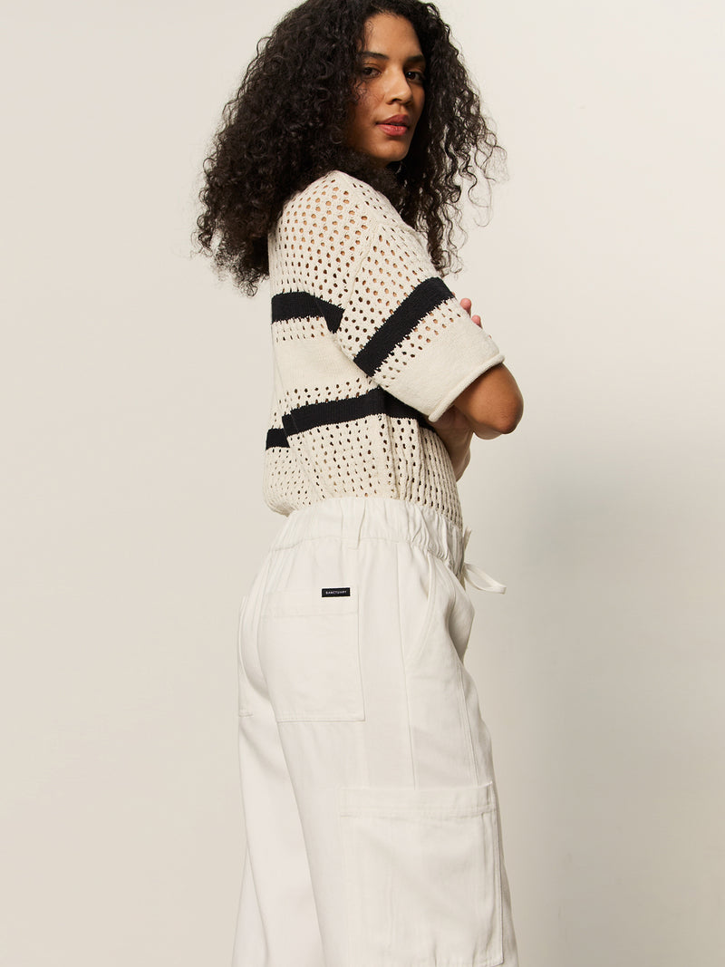 Area Standard Rise Pant Bleached White alt 3