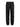 The Sahara Satin Tapered Pant in black by Sanctuary Clothing features a relaxed fit with belt loops, side pockets, and visible front seam detailing, shown against a white background.