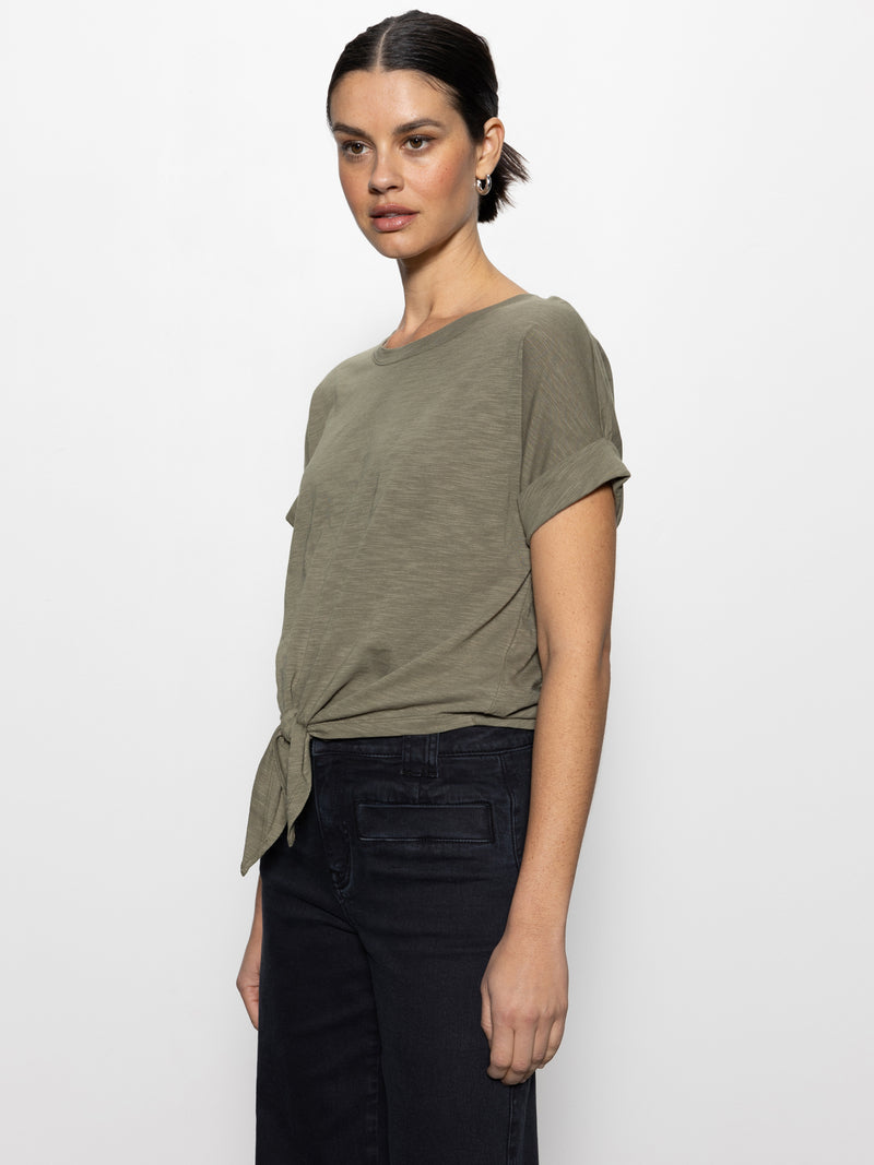 All Day Tie Tee Trail Green alt 2