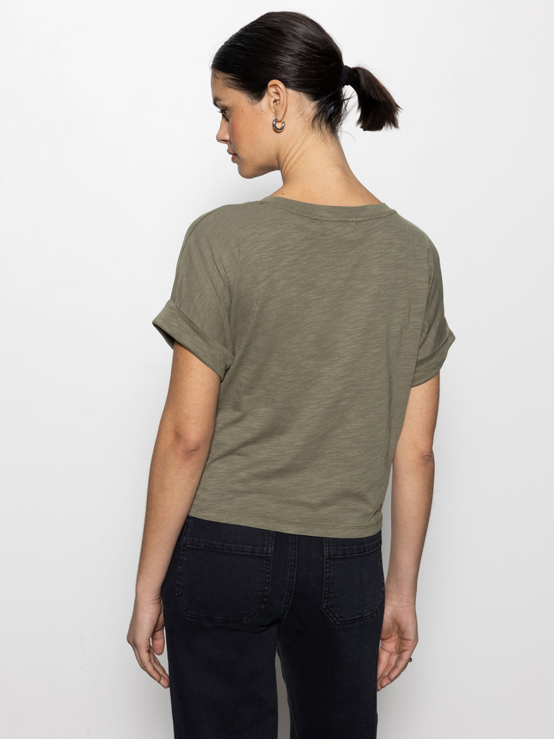 All Day Tie Tee Trail Green alt 1