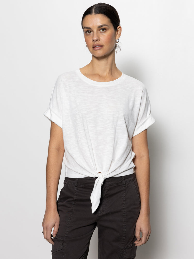 All Day Tie Tee White alt 3