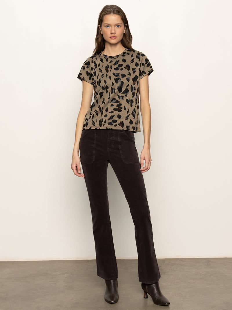 Double Knit Perfect Tee Winter Leopard alt 5