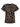 The Sanctuary Clothing double knit perfect tee winter leopard is a short-sleeve, crew neck t-shirt with a brown base and bold black and dark brown leopard print.