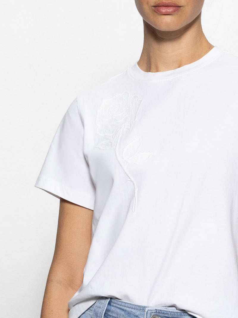 Rose Perfect Tee White alt 3