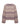 Sanctuary Clothing's Fairisle Crew Neck Sweater in Twilight Mauve Multi features long sleeves, a lilac and beige geometric and heart pattern, a soft textured feel, and a relaxed fit.