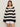 A woman with straight brown hair wears the Sanctuary Clothing textured raglan crew chalk black stripe 6 sweater and white shorts, standing against a plain beige background.