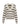 The Sanctuary Clothing airy openwork sweater in chalk with black stripes features long sleeves and a deep V-neckline, shown on a plain white background.
