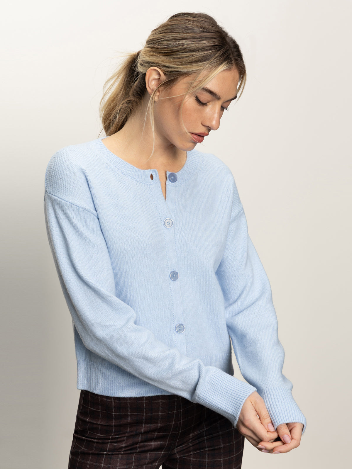 Must-Have Cardi Blue Powder