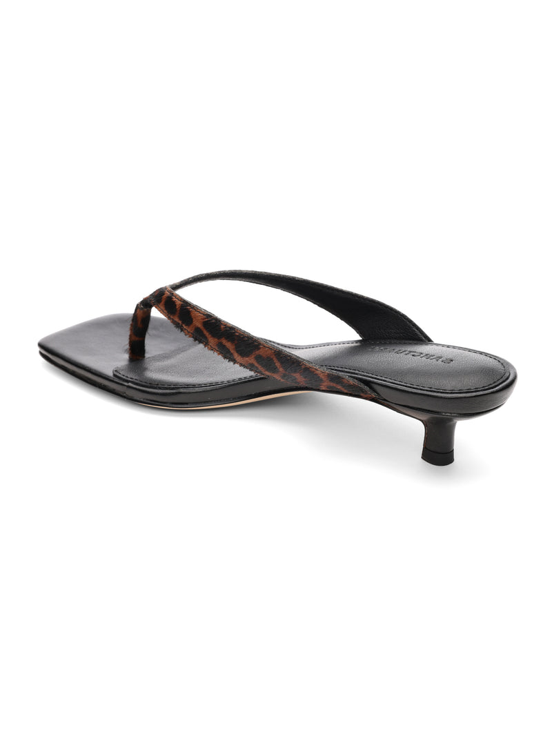 Ease Sandal Black Brown Leopard alt 2