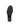 The bottom view of the emersyn mule black by Sanctuary Clothing shows a textured tread pattern and slightly raised heel, photographed against a white background.