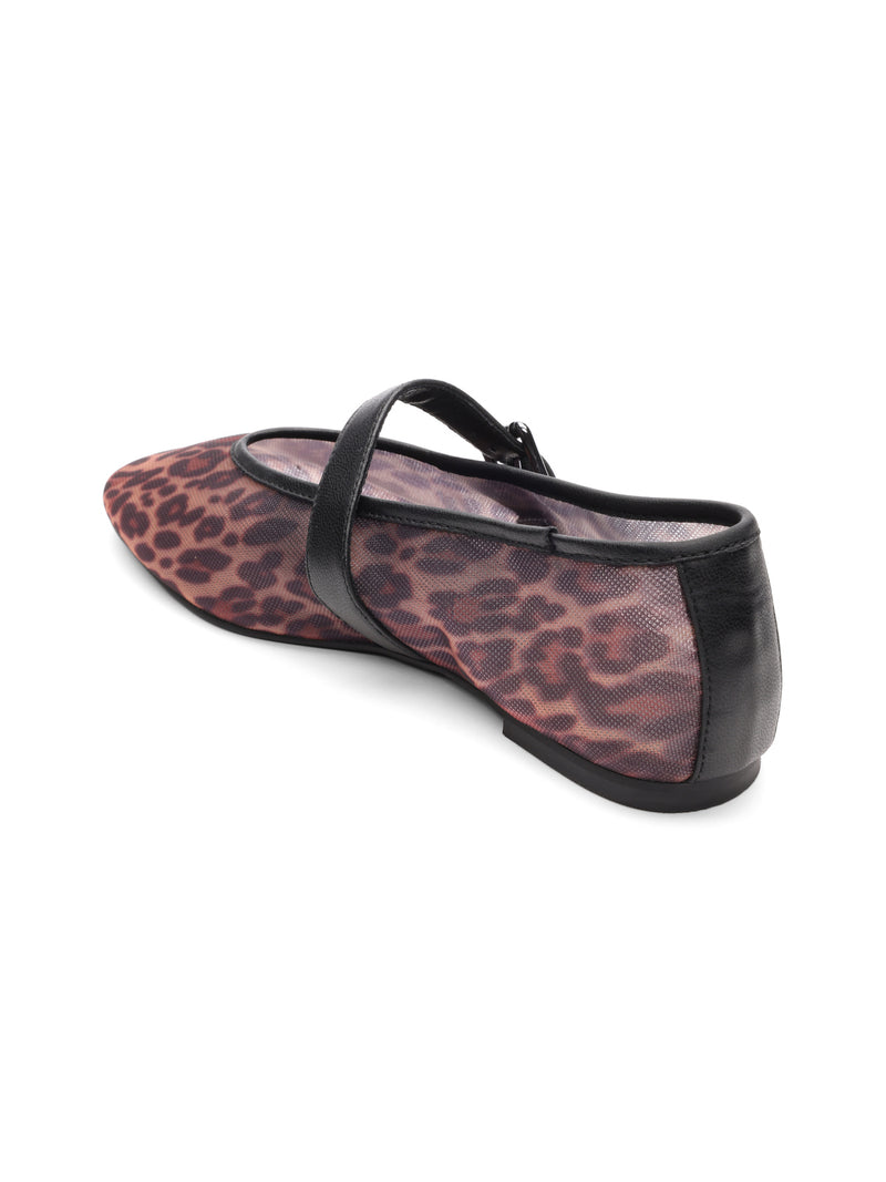 Gia Maryjane Ballet Flat Tan/Black alt 4