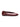 The gigi ballet flat by Sanctuary Clothing in black wine features shiny burgundy patent leather, a slightly ruched heel, and a slim black sole, displayed in side profile against a white background.