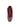 The Sanctuary Clothing gigi ballet flat in black wine features a sleek, rounded toe design in burgundy patent leather, shown from above against a white background.