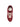 Top view of the Lola Sneaker Crimson Natural by Sanctuary Clothing, a red sneaker with white laces and side stripes, featuring a "Sanctuary" label inside, displayed on a white background.