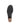 The image displays the bottom view of the Sanctuary Clothing opera sling back pump in black, featuring a light brown circular heel and a subtly textured sole for grip, photographed against a plain white background.