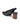 The Opera Sling Back Pump Black by Sanctuary Clothing is a women's black leather slingback with a rounded toe, wood-finish cylindrical mid heel, and an elastic back strap.