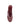 Top view of the Sanctuary Clothing opera sling back pump in wine, featuring burgundy patent leather, a rounded toe, and an elasticized ruched heel. Photographed on a plain white background.